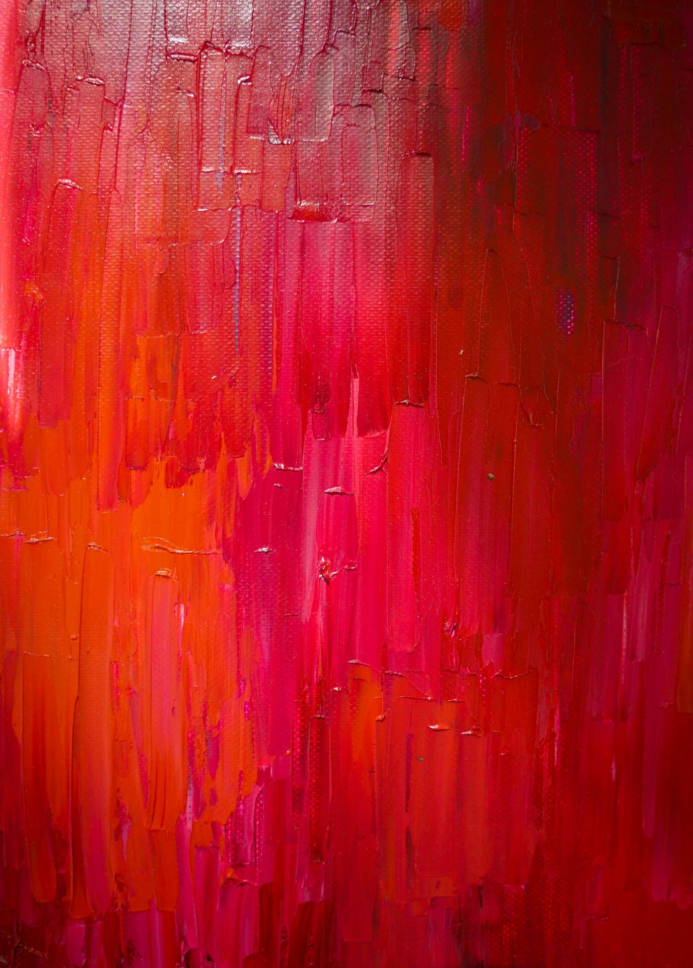 red and black abstract painting